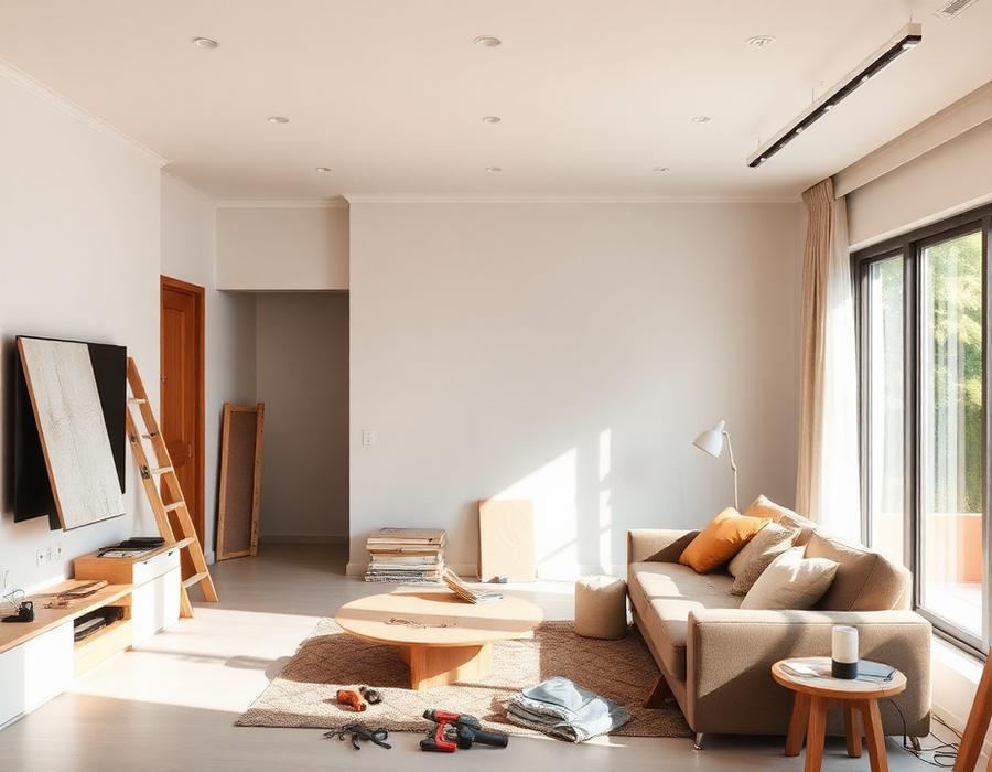 Interior & exterior renovation